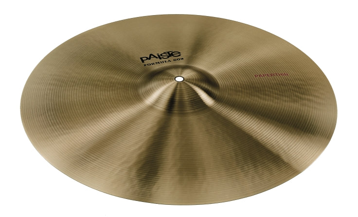 Paiste Formula 602 Paperthin Crash