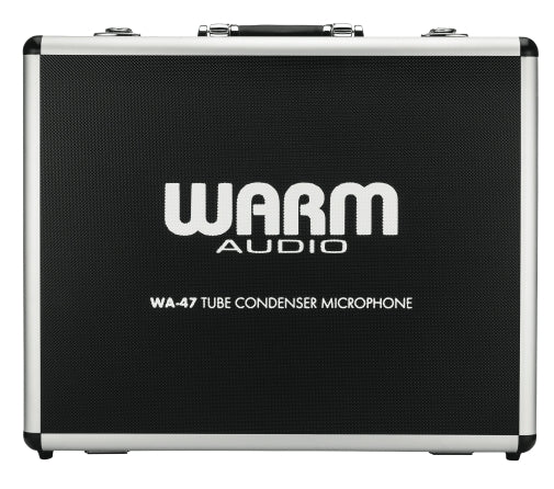 Warm Audio WA-47 Flight Case - Aluminum Hard Case for Microphone with Padded Interior