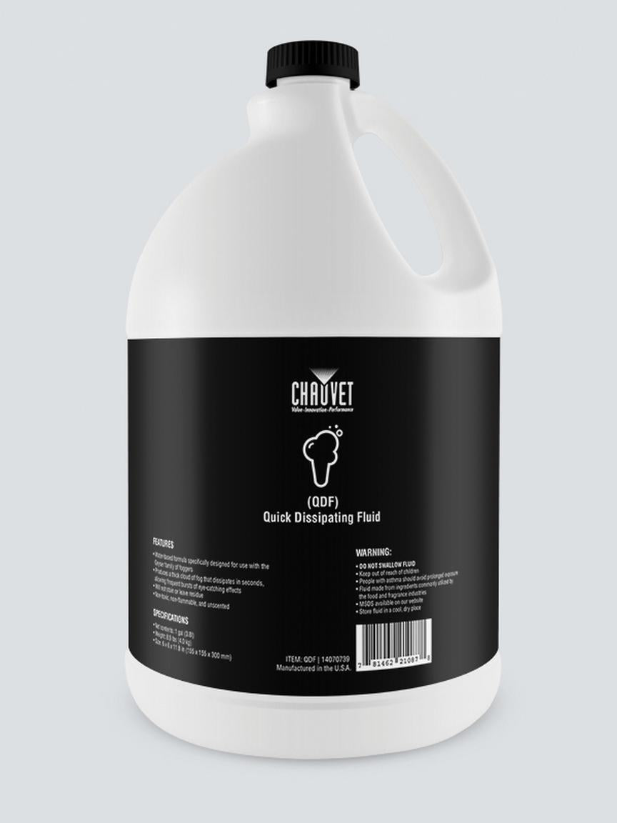 Chauvet DJ Quick Dissipating Fog Fluid, front view