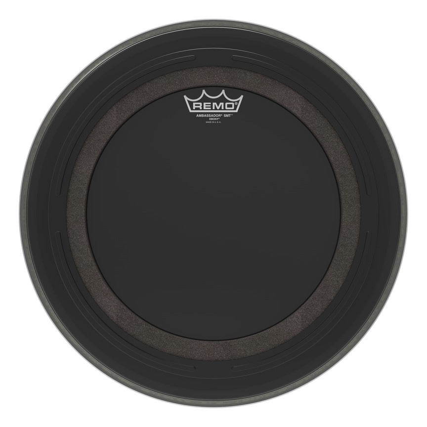 Remo Ambassador SMT Ebony Bass Drumhead, product view