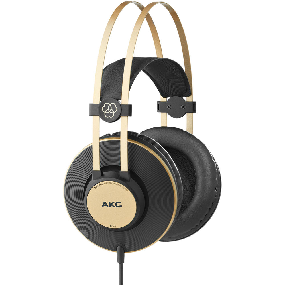 AKG K92 Pro Studio Headphones w/40Mm Drivers & Closed Back Design