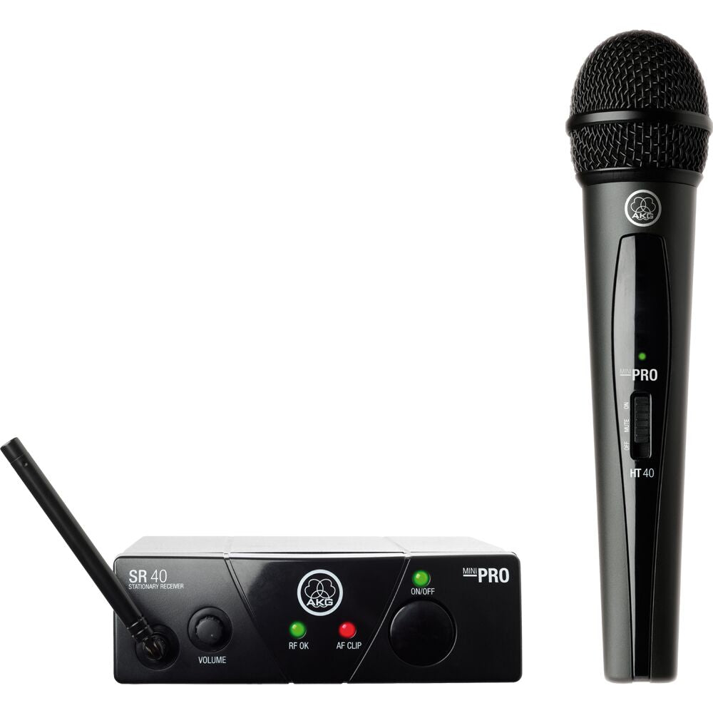 AKG WMS40MINI Vocal Set BD US25B Plug & Play Wireless Microphone System