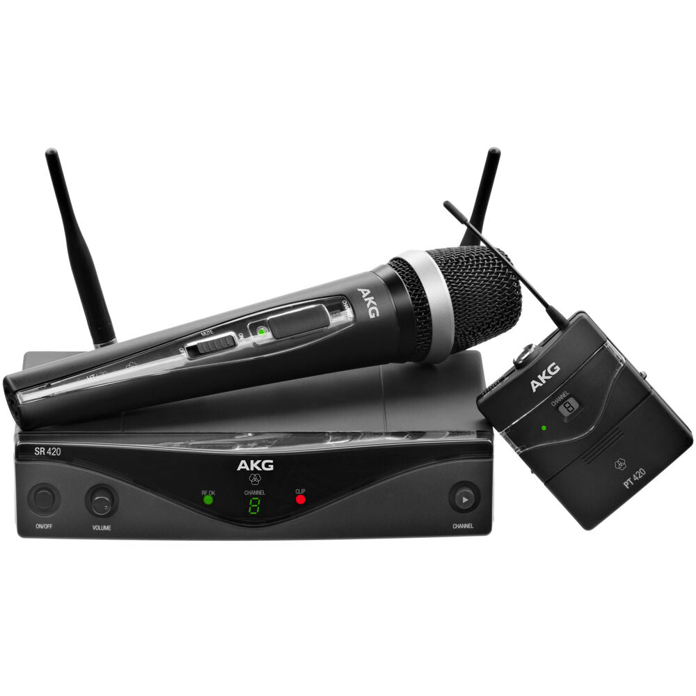 AKG WMS420 Headworn Set Band-A, Wireless Microphone System 420