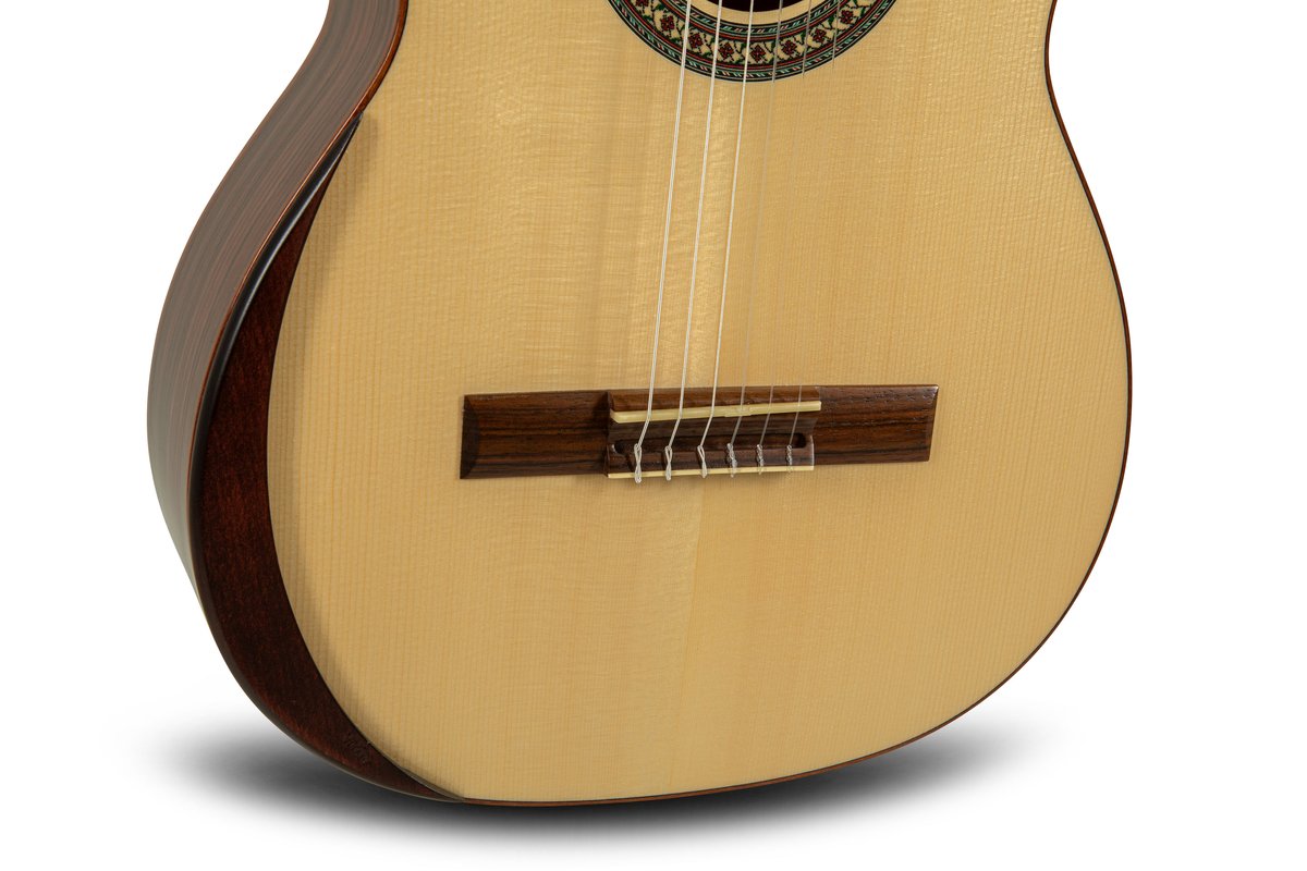 Manuel Rodriguez Academia 60-S, Spruce/Rosewood Décor 4/4, Gloss, Armrest - view 6