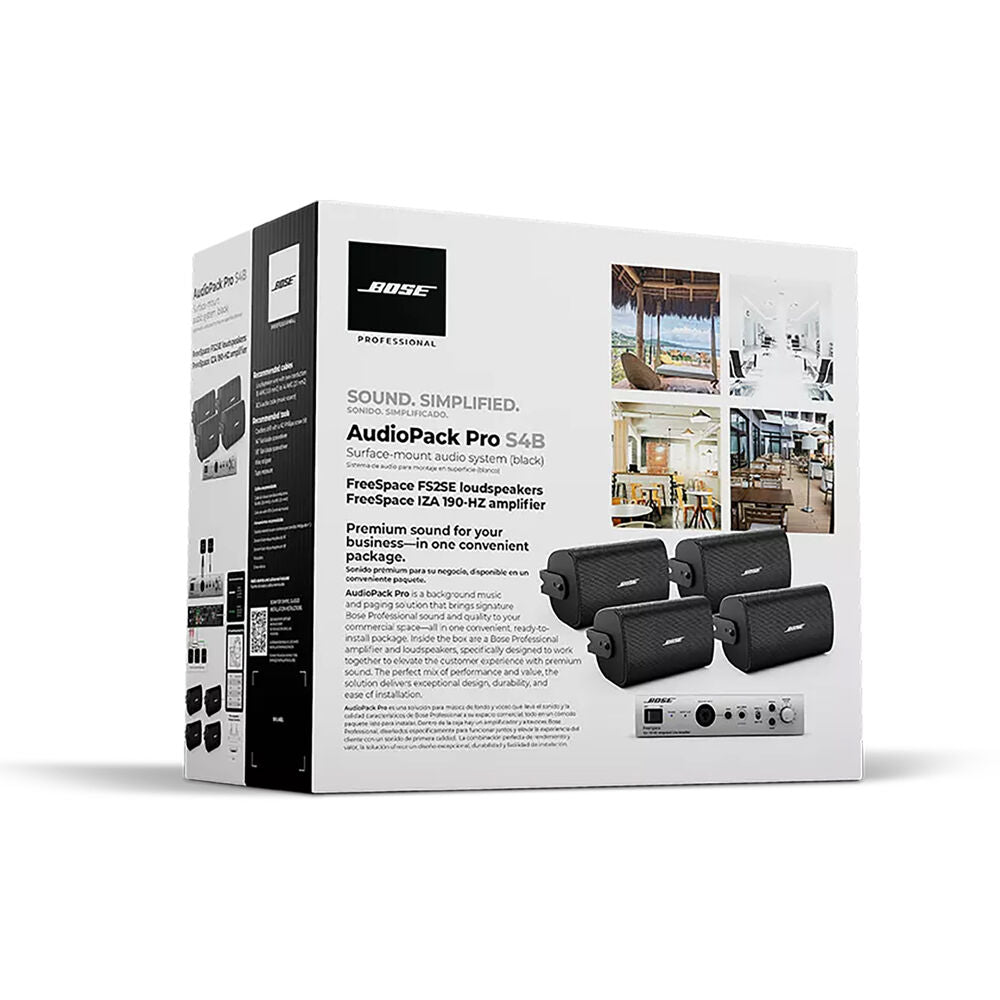 Bose AudioPack Pro S4 Black 120V NA