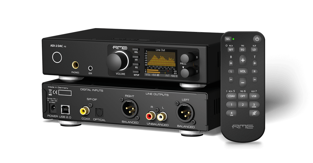 RME ADI-2 DAC FS Reference DAC and Headphone Amp, product image