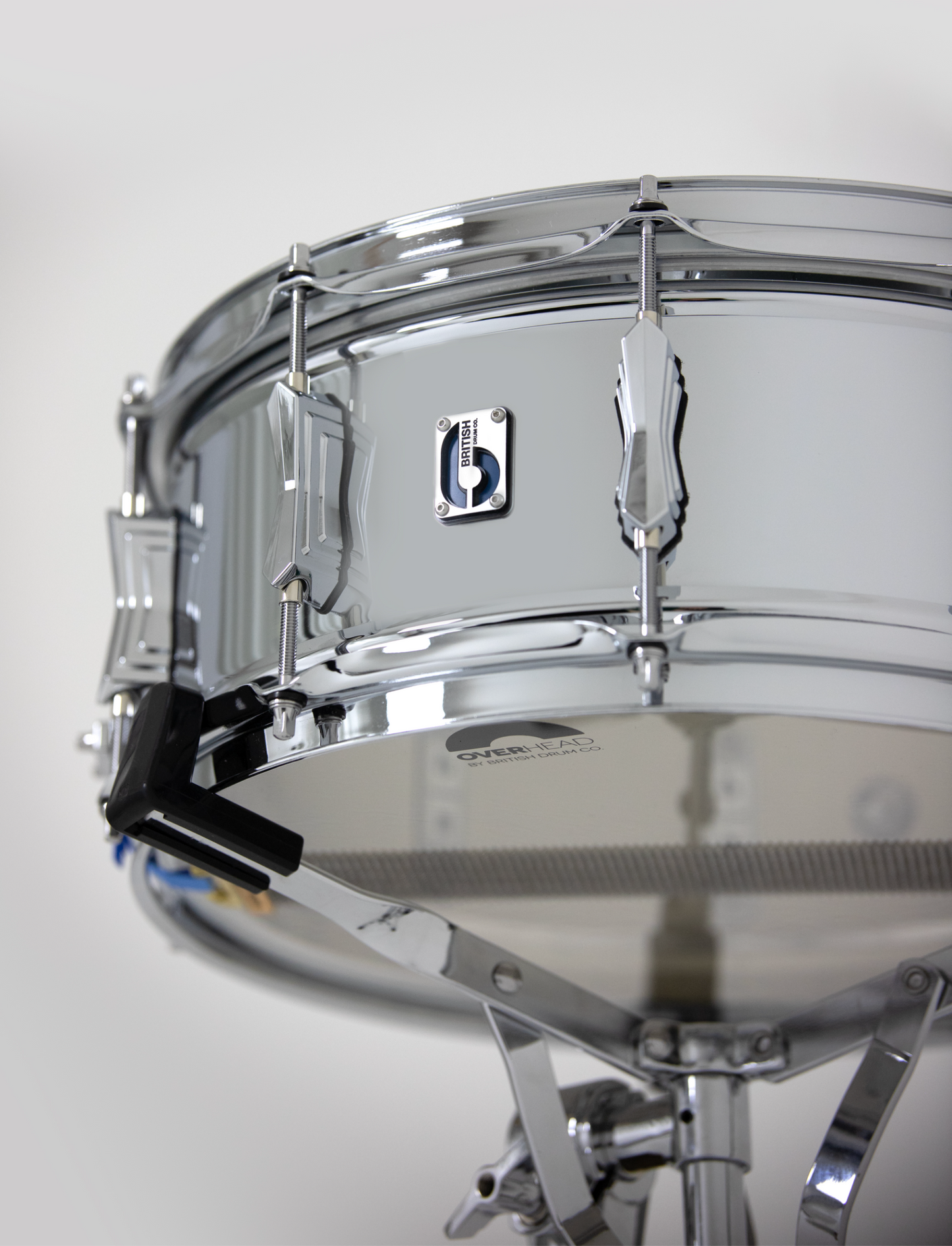 British Drum Co. Bluebird Series Chrome-Over-Brass 6" x 14" Snare Drum