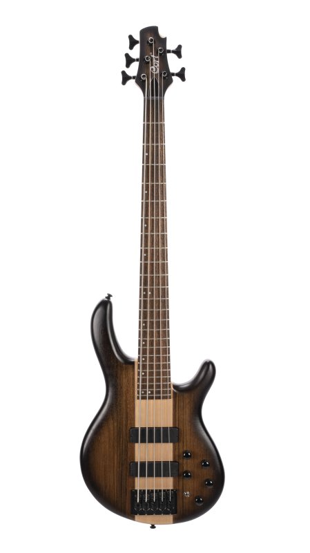 Cort Artisan C5 Plus 5-String Bass Open Pore Natural - front view