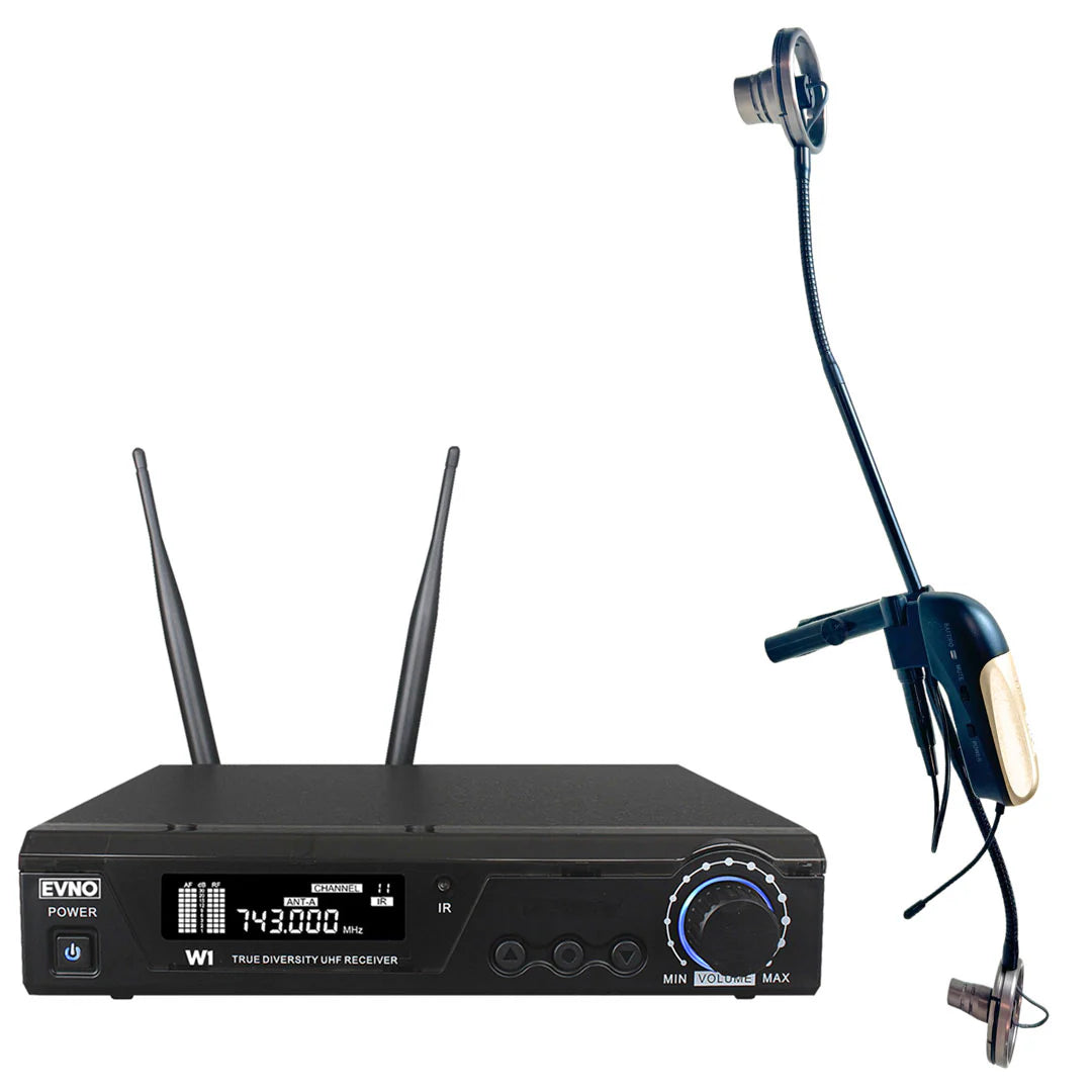 Evno CLX-W1 Clarinet & Oboe Wireless System (True Diversity)