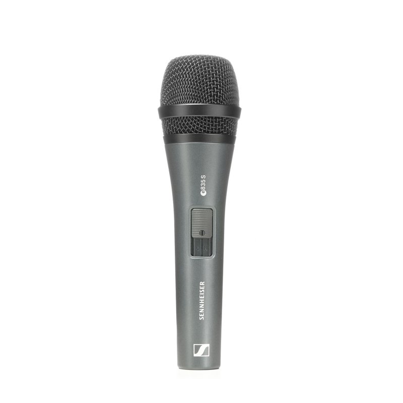 Sennheiser E835S Handheld Dynamic Cardioid Microphone with Switch