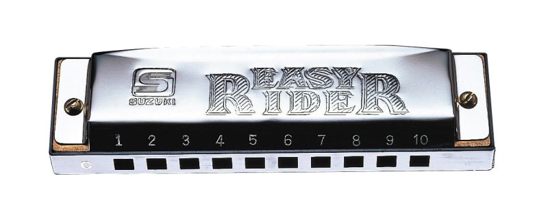 Suzuki EZR-20-C Easyrider Harmonica - Key of C - front view