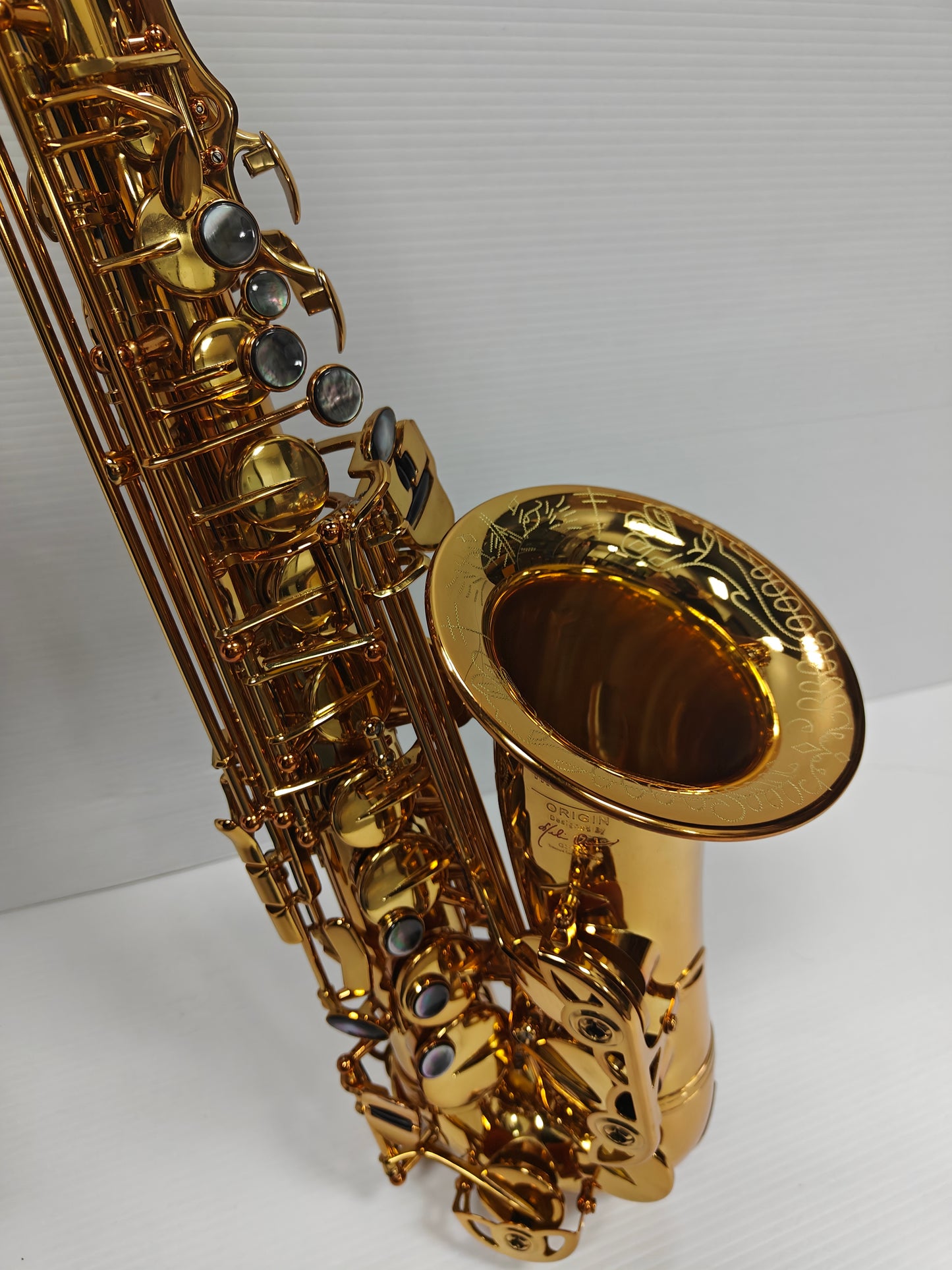 Demo Origin Series Professional Alto Saxophone (GEN 3) - Gold Lacquer (G3-OAGL)