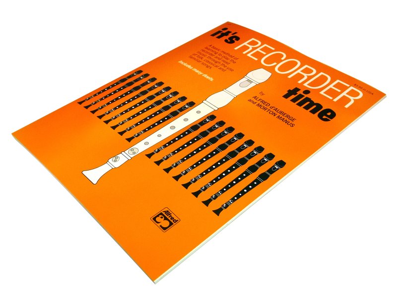 Suzuki IRT It's Recorder Time Method Book - front view