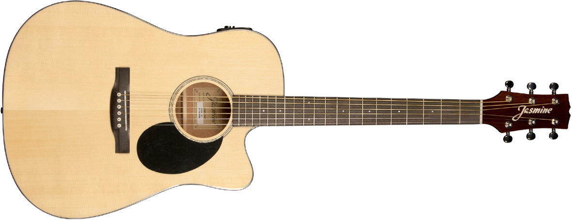 Jasmine JD36CE Acoustic-Electric Dreadnought Guitar - Natural Gloss