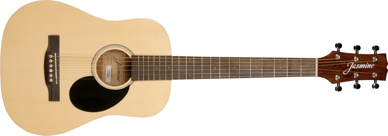 Jasmine JM10 Mini Travel Acoustic Guitar with Gig Bag - Natural Gloss
