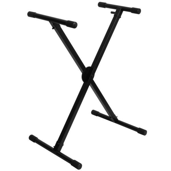 On-Stage ERGO-LOK Single-X Keyboard Stand with Lok-Tight Construction