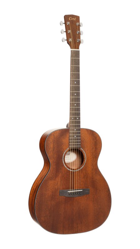 Cort Luce L60M OM Acoustic Guitar Open Pore Natural - front view