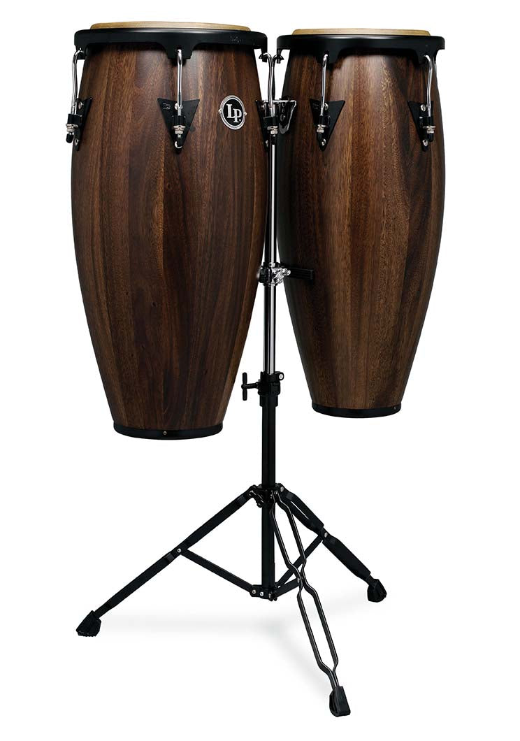 LP Aspire 10 - inch and 11 - inch Conga Set with Double Stand - Jamjuree