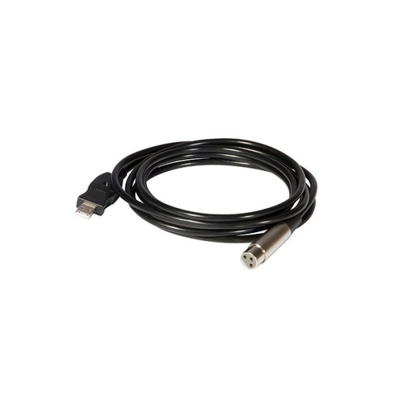 On-Stage 10' Microphone to USB Cable