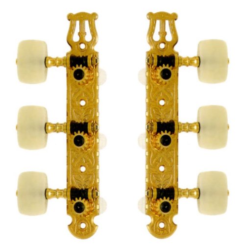 Ping P2625 deluxe gold lyra plate classical guitar tuning machines