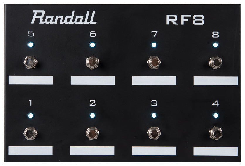 Randall RF8 8-Button Universal MIDI Footswitch