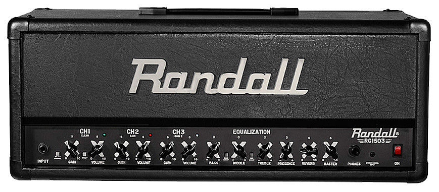 Randall RG1503H 150W Solid-State High-Gain Amplifier Head