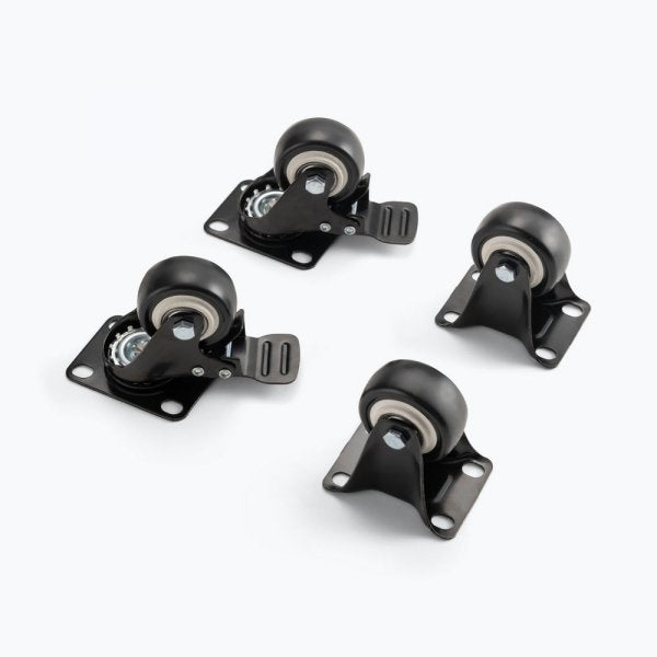 On-Stage Casters for Knock Down Racks