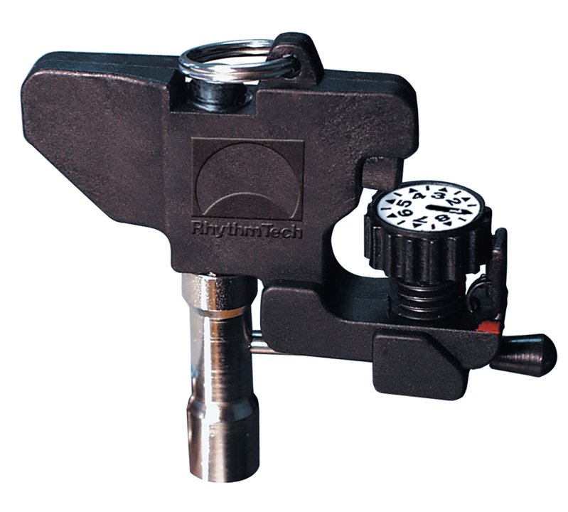 Rhythm Tech RT7350 Pro Torq precision drum key with numbered thumb wheel
