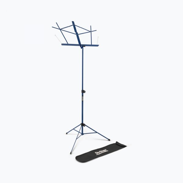 On-Stage Compact Sheet Music Stand with Bag (Dark Blue)