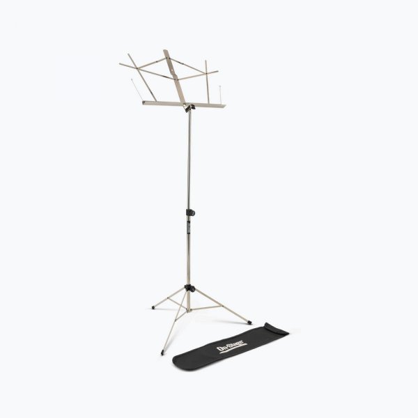 On-Stage Compact Sheet Music Stand with Bag (Nickel)