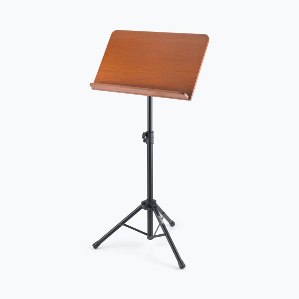 On-Stage Music Stand w/ Wide Rosewood Bookplate
