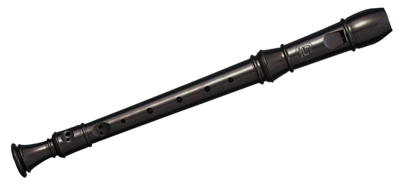 Suzuki SRE-505 3-Piece English Recorder - front view