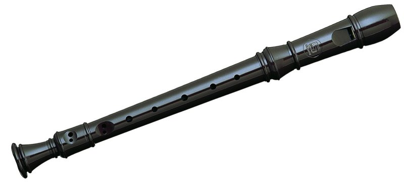 Suzuki SRG-405 3-Piece German Recorder - front view
