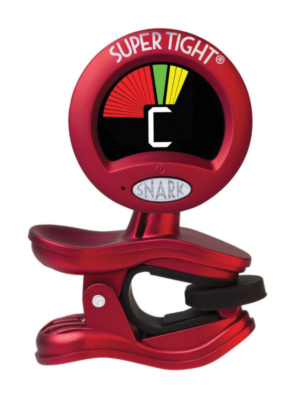 Snark ST-2 All Instrument Rechargeable Tuner - Red/Silver - front view