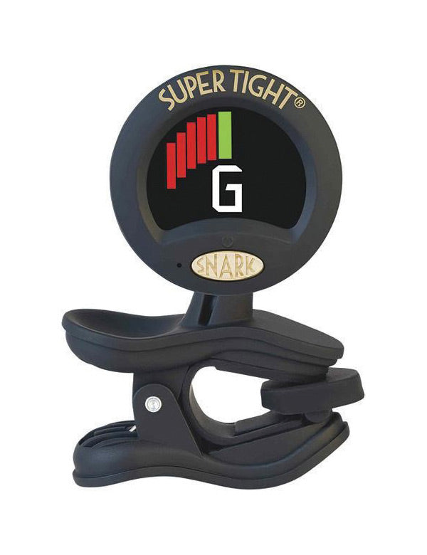 Snark ST-8 Super Tight Rechargeable Tuner - Black/Gold - front view