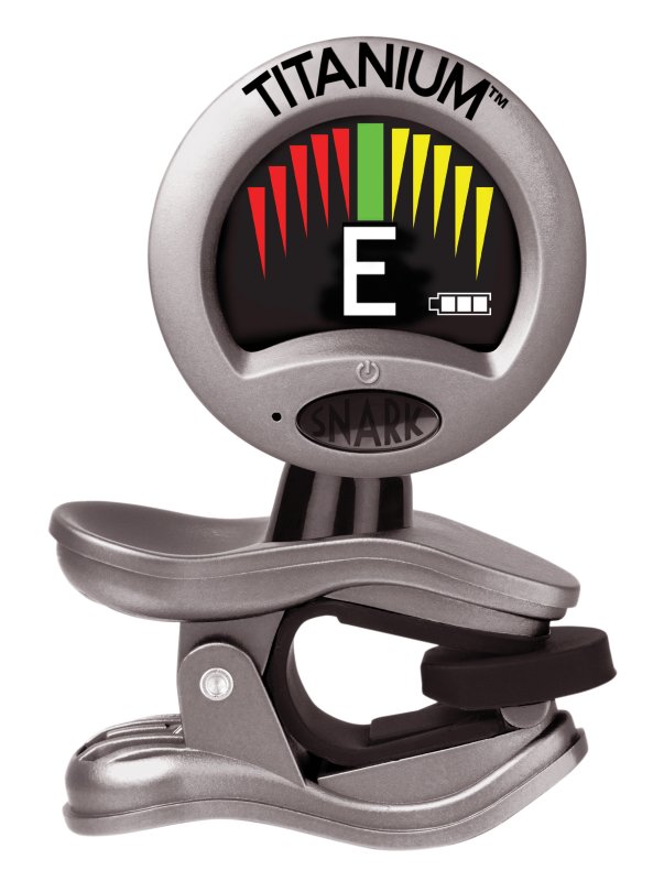 Snark ST8-TITANIUM Rechargeable Guitar Rechargeable Tuner - front view