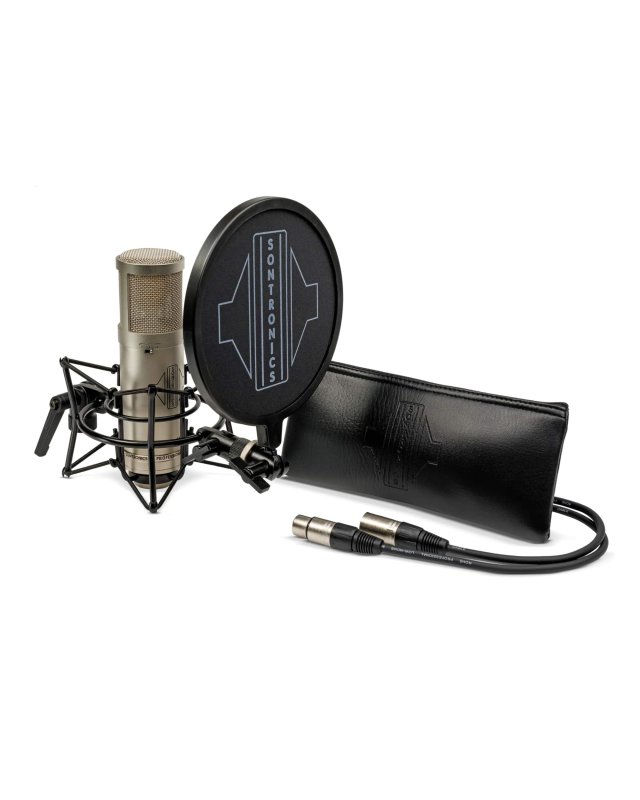 Sontronics STC-3X Multi-Pattern Large-Diaphragm Condenser Pack - Silver