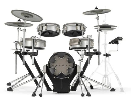 EFNOTE 3B Acoustic Designed Electronic Drum Set, MIDI , w/360 Triggering, , 3 Zone, 8ch XLR - White Sparkle