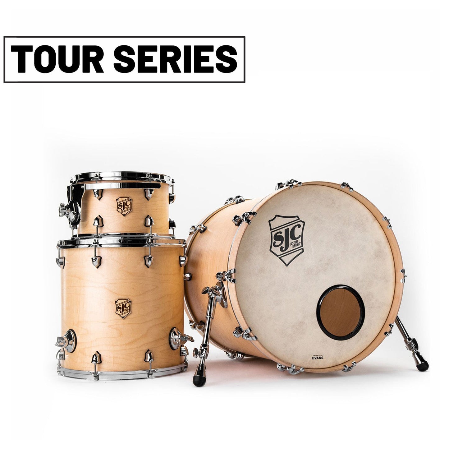 SJC Tour Series 3-Piece Maple Shell Pack