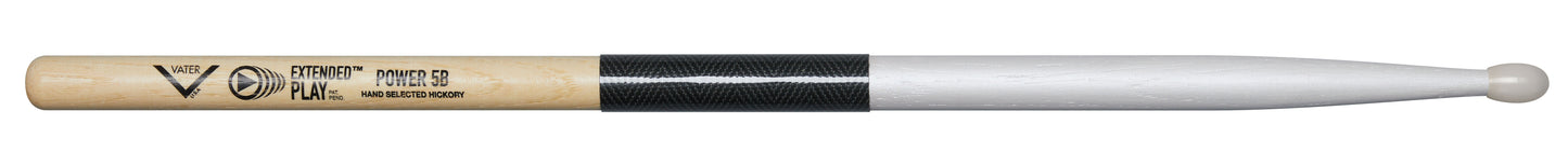 Vater Extended Play Power 5B Nylon Tip Drum Sticks