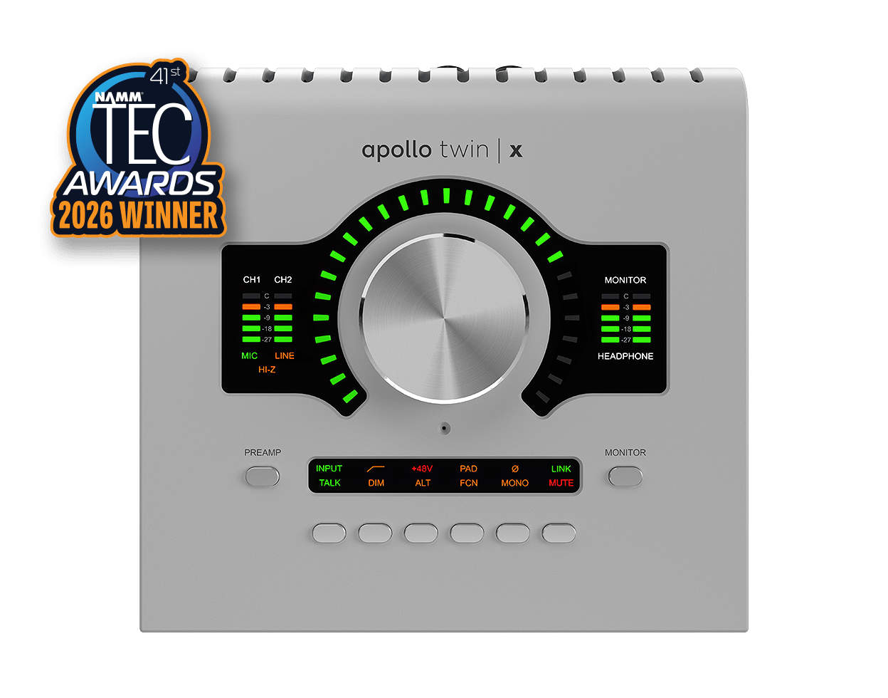 Apollo Twin X DUO Gen 2 ESS (Desktop/TB3/MAC/WIN)