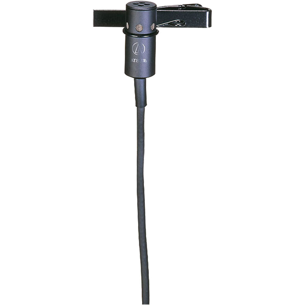 Audio Technica Cardioid condenser lavalier microphone with phantom power operation