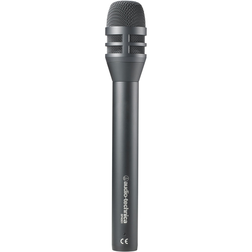 Audio Technica Cardioid dynamic interview microphone with extended handle