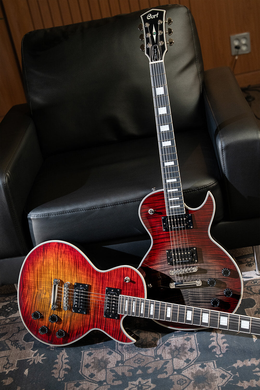 Cort CR300 Deluxe electric guitar lifestyle photo