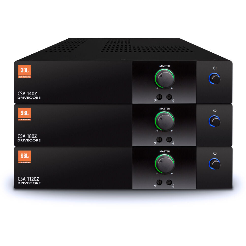 JBL Audio Amplifier (1x 80 Watts) Supports 70V and 100V Installations