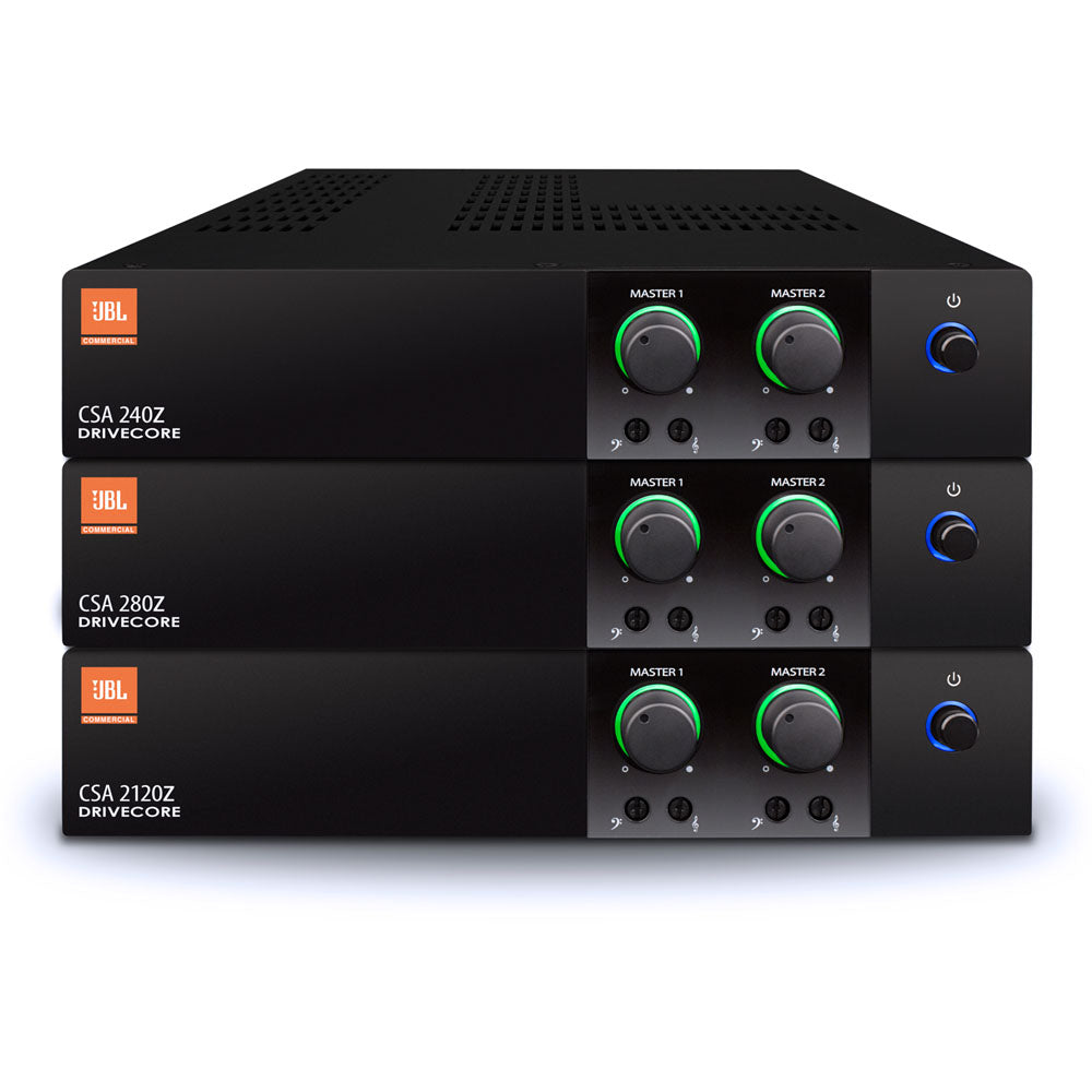 JBL Audio Amplifier (2x 80 Watts) DriveCore, Supports 70V and 100V