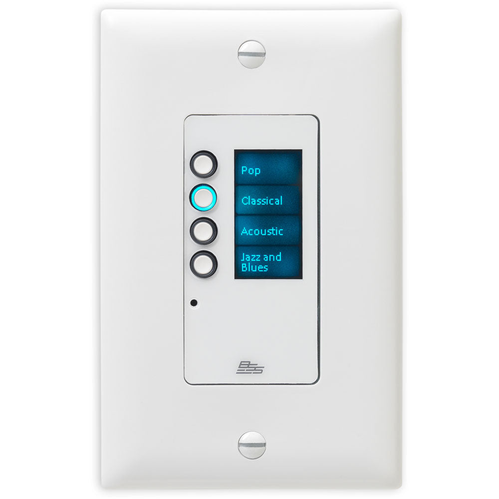 BSS EC-4B-WHT-US Ethernet Ctrlr w/ 4 Btns (White)