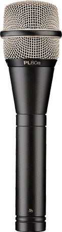 Electro-Voice PL80A Vocal Microphone, Dynamic, Supercardioid, Ultra Low Noise