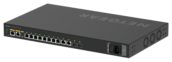 NETGEAR AV Line M4250-10G2XF-POE Managed Switch (GSM4212UX)