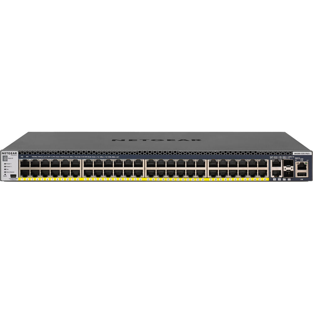 NETGEAR M4300-52G-POE Managed Switch (GSM4352PA)